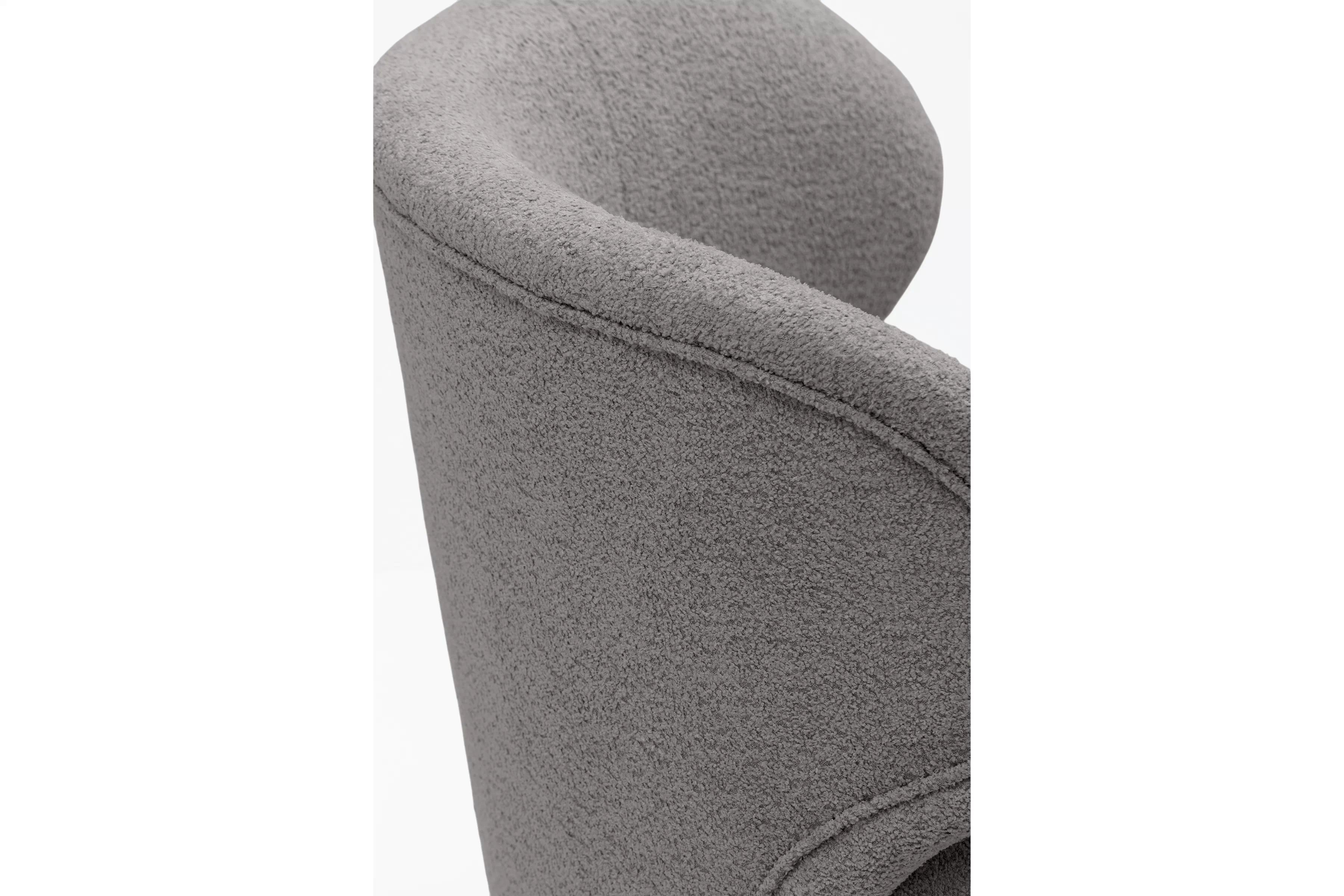 Odpočinkové křeslo Cocoon - šedá bouclé Catch Me 24 Křeslo čalouněná Cocoon - šedá boucle Catch Me 24