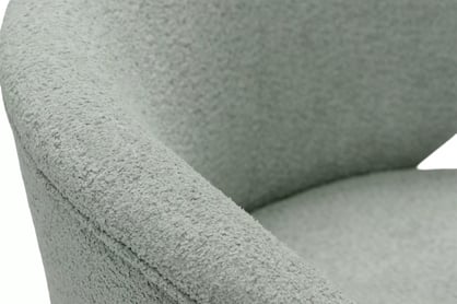 Relaxační křeslo Cocoon - zelená bouclé Catch Me 13 Křeslo čalouněná Cocoon - zielona boucle Catch Me 13