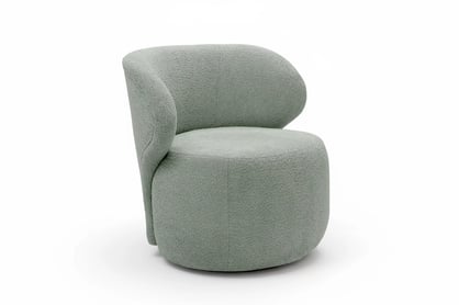 Relaxační křeslo Cocoon - zelená bouclé Catch Me 13