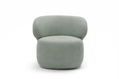 Relaxační křeslo Cocoon - zelená bouclé Catch Me 13 Křeslo čalouněná Cocoon - zielona boucle Catch Me 13