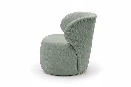 Relaxační křeslo Cocoon - zelená bouclé Catch Me 13 Křeslo čalouněná Cocoon - zielona boucle Catch Me 13