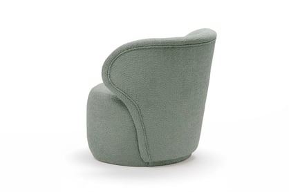 Relaxační křeslo Cocoon - zelená bouclé Catch Me 13 Křeslo čalouněná Cocoon - zielona boucle Catch Me 13