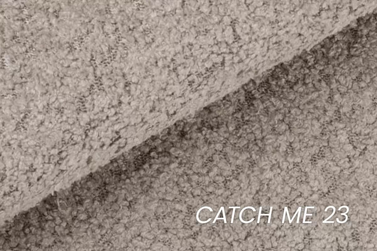 Odpočinkové křeslo Cocoon otočné - šedá bouclé Catch Me 24 Křeslo čalouněná Cocoon obrotowy - šedá boucle Catch Me 24