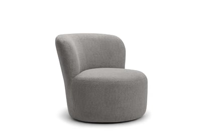 Odpočinkové křeslo Hygga - šedá bouclé Catch Me 24