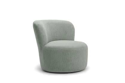 Odpočinkové křeslo Hygga - zelená bouclé Catch Me 13