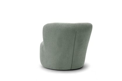 Odpočinkové křeslo Hygga - zelená bouclé Catch Me 13 Křeslo čalouněná Hygga - zielona boucle Catch Me 13