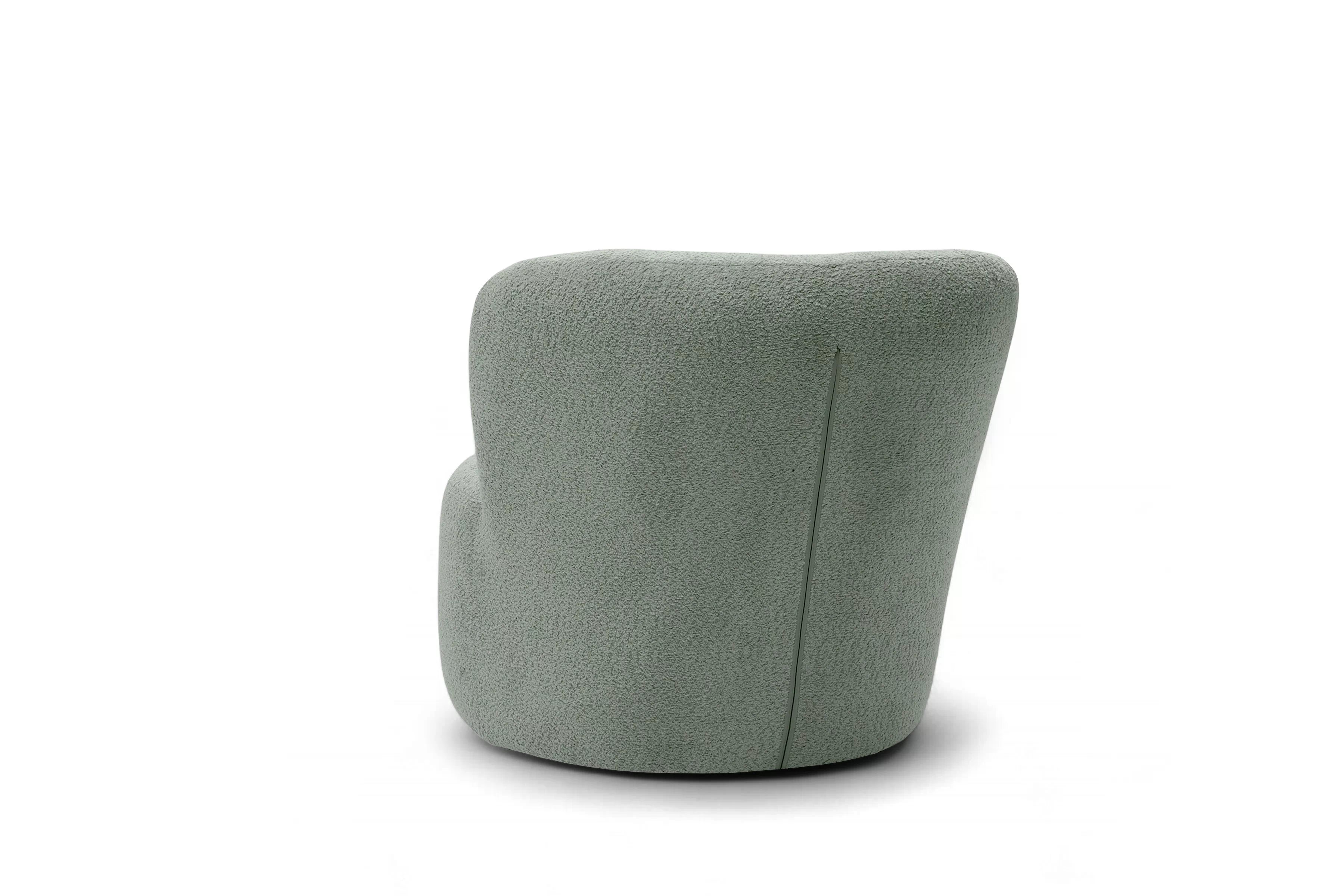 Odpočinkové křeslo Hygga - zelená bouclé Catch Me 13 Křeslo čalouněná Hygga - zielona boucle Catch Me 13