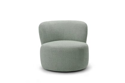 Odpočinkové křeslo Hygga - zelená bouclé Catch Me 13 Křeslo čalouněná Hygga - zielona boucle Catch Me 13