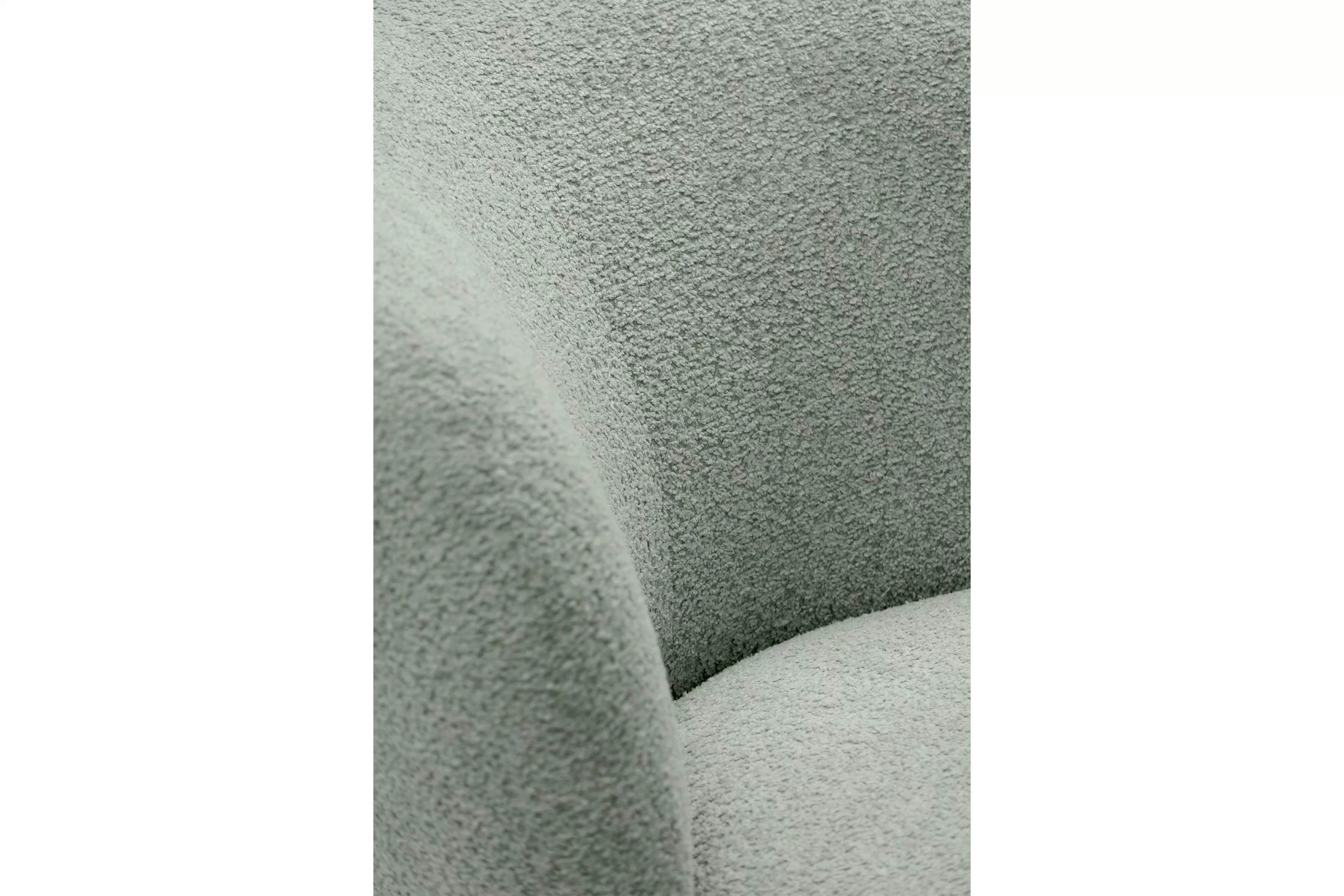 Relaxační křeslo Hygga otočné - zelená bouclé Catch Me 13 Křeslo čalouněná Hygga obrotowy - zielona boucle Catch Me 13