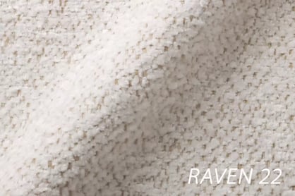 Relaxační otočné křeslo Lenis - béžový boucle Raven 22 Křeslo čalouněná Lenis obrotowy - kremowa boucle Raven 22