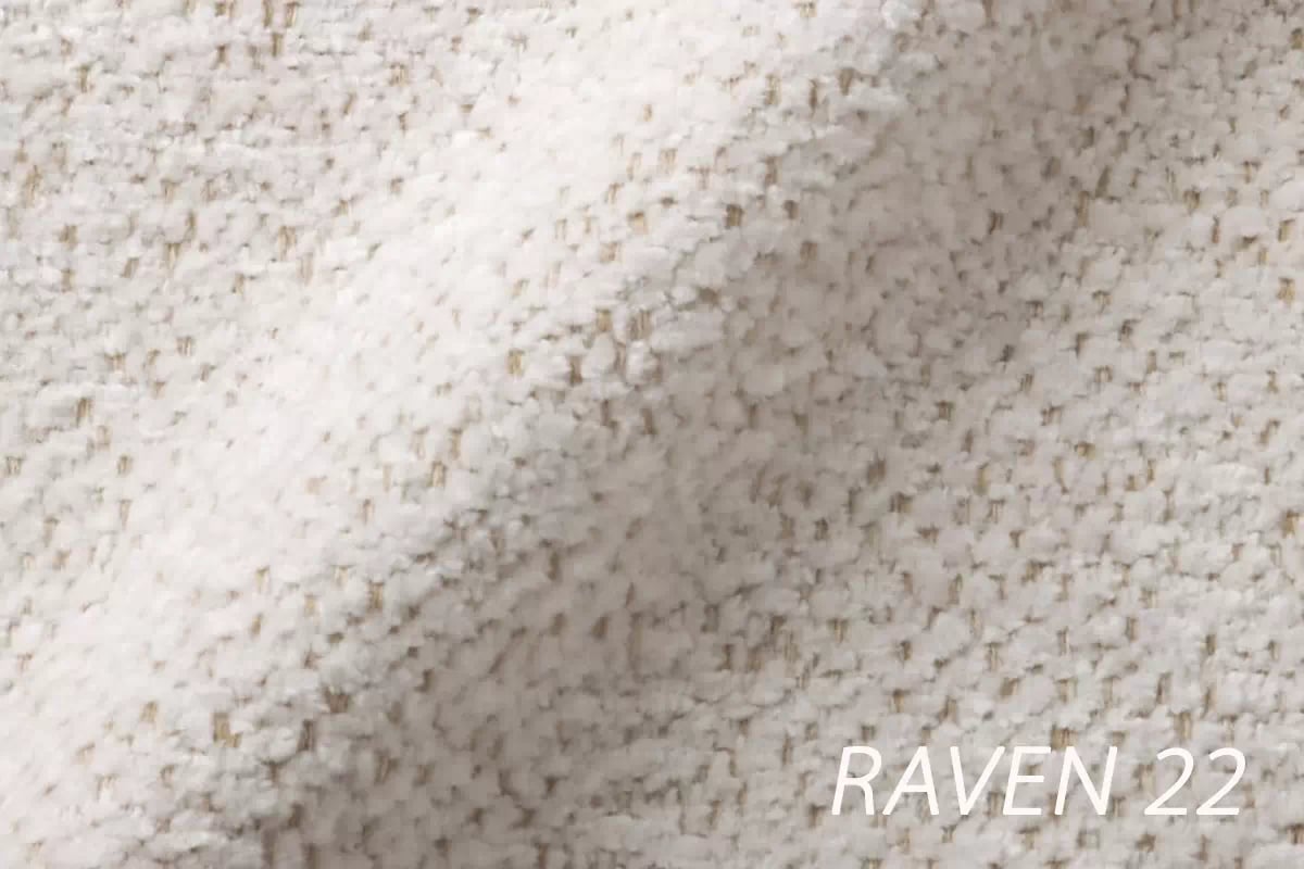 Relaxační otočné křeslo Lenis - béžový boucle Raven 22 Křeslo čalouněná Lenis obrotowy - kremowa boucle Raven 22