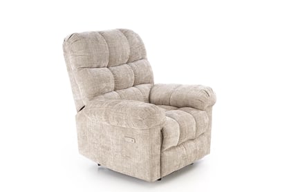 Relax kreslo Muranio s elektrickou funkciou relax - béžová pletenina Kreslo odpočinkové Muranio z elektryczna funkcja relaks - Béžová plecionka