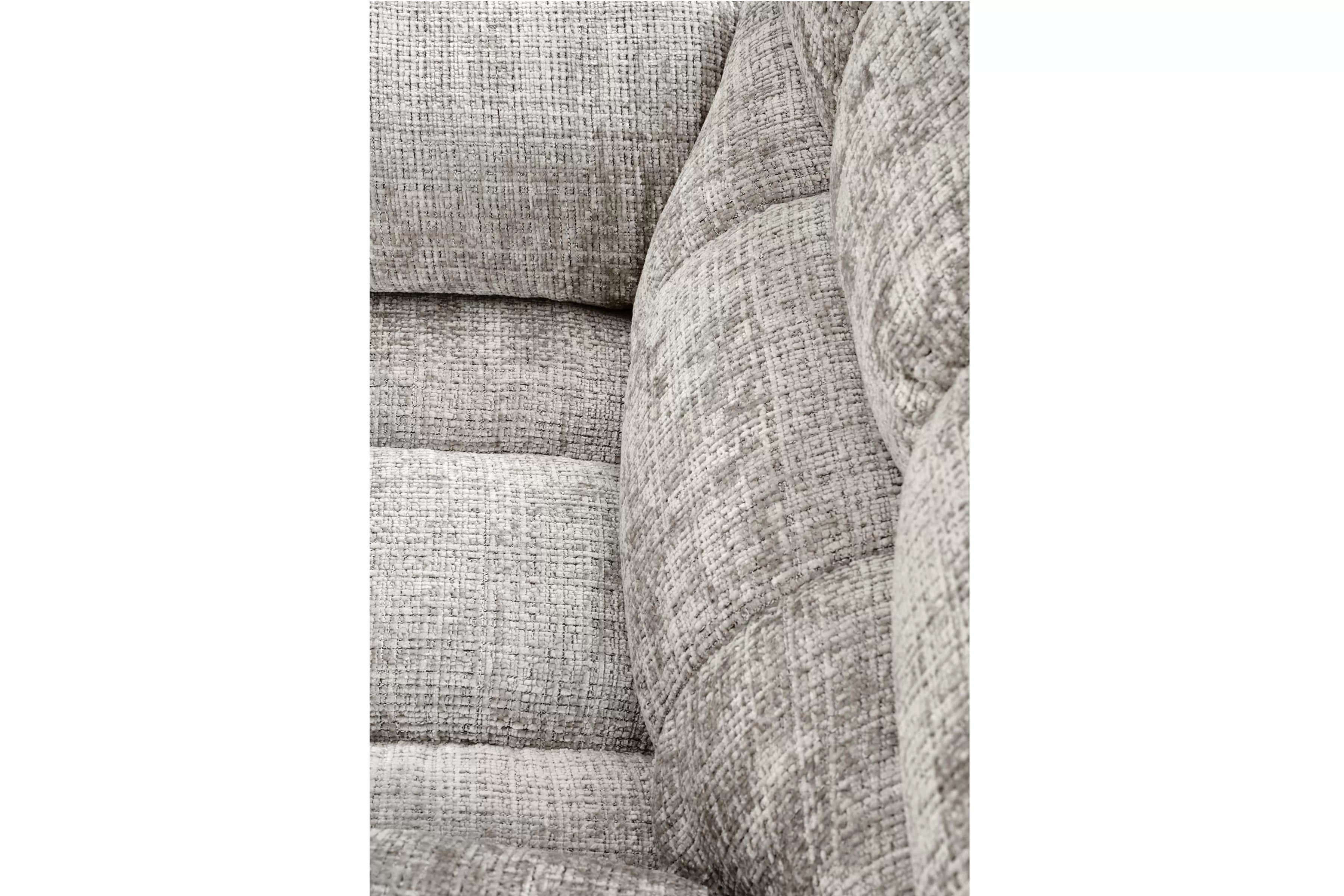 Relax kreslo Muranio s elektrickou funkciou relax - šedá pletenina Kreslo odpočinkové Muranio z elektryczna funkcja relaks - šedá plecionka