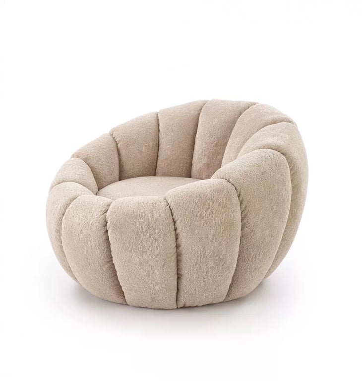 Pares fotel pihenő - bézs boucle szövet Pihenő fotel Pares - boucle bézs 