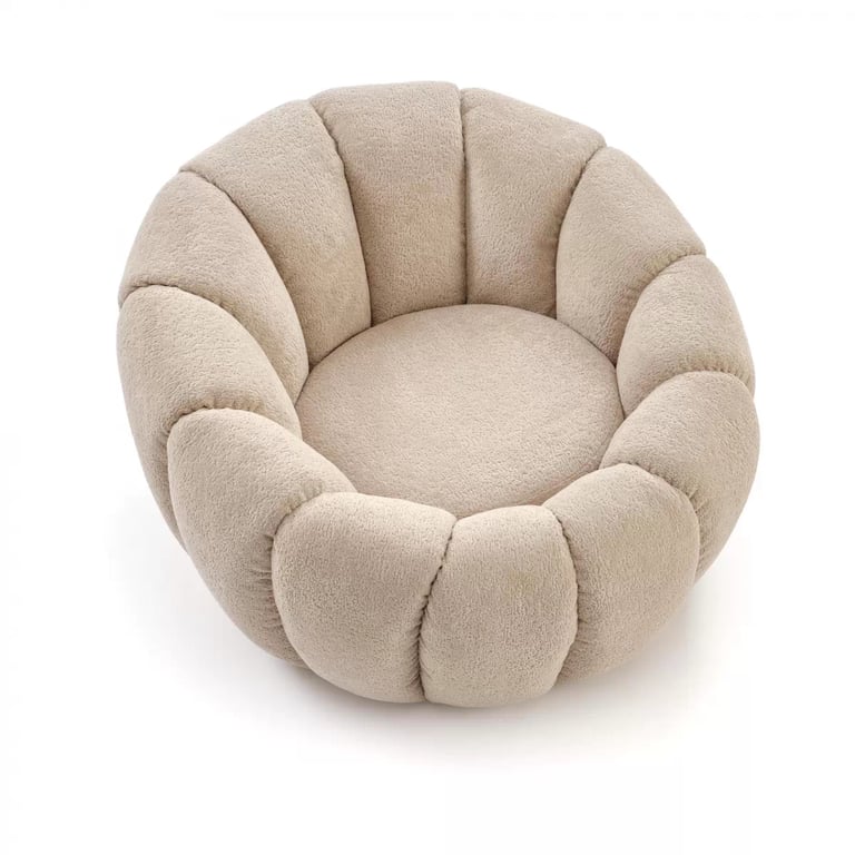 Pares fotel pihenő - bézs boucle szövet Pihenő fotel Pares - boucle bézs 