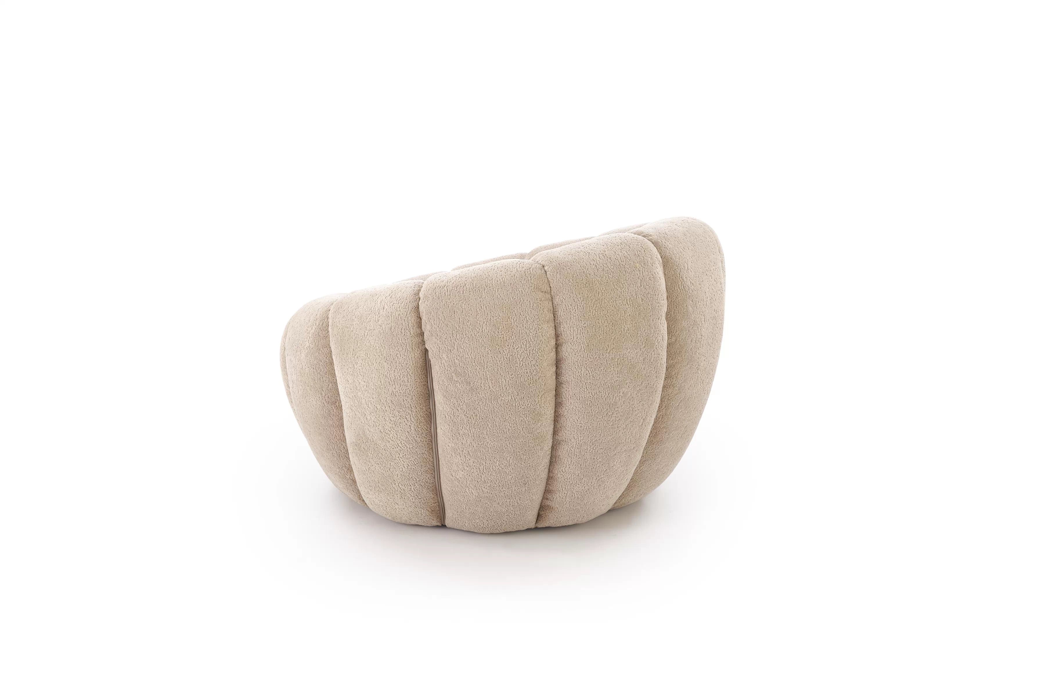 Čalouněné křeslo Pares - béžová boucle Křeslo čalouněná Pares - boucle béžová 