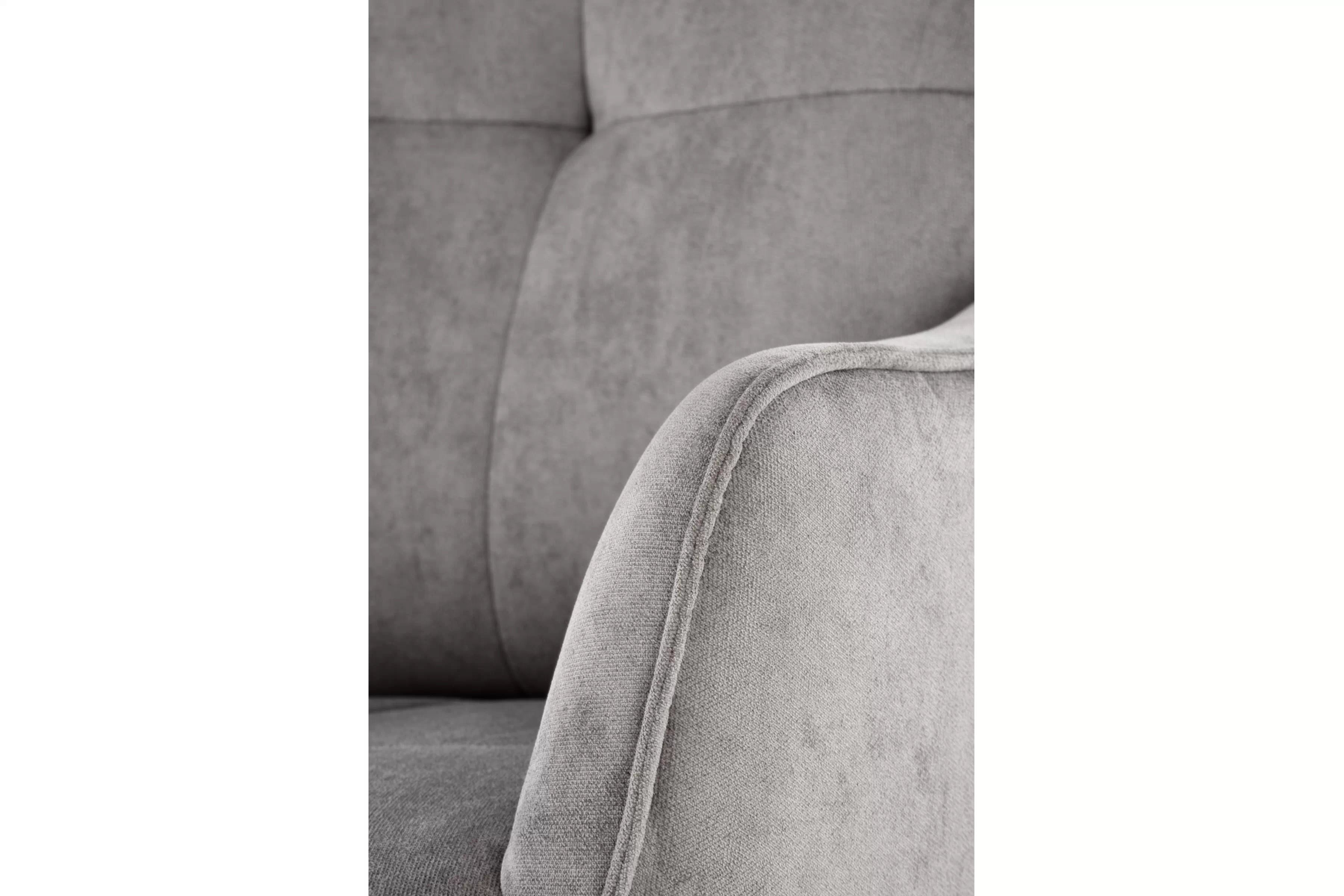 Dizajnové kreslo Mirello otočné - šedá pletenina Kreslo odpočinkové Scampi otočna - popielata plecionka