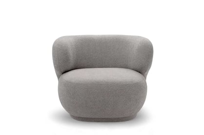 Odpočinkové křeslo Skindi - šedá bouclé Catch Me 24 Křeslo čalouněná Skindi - šedá bukla Catch Me 24