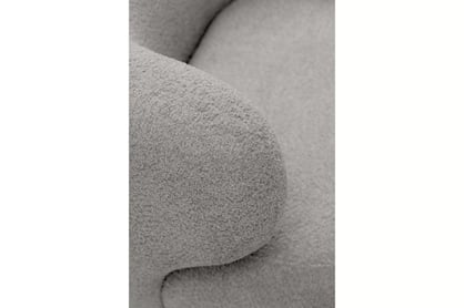Odpočinkové křeslo Skindi - šedá bouclé Catch Me 24 Křeslo čalouněná Skindi - šedá bukla Catch Me 24