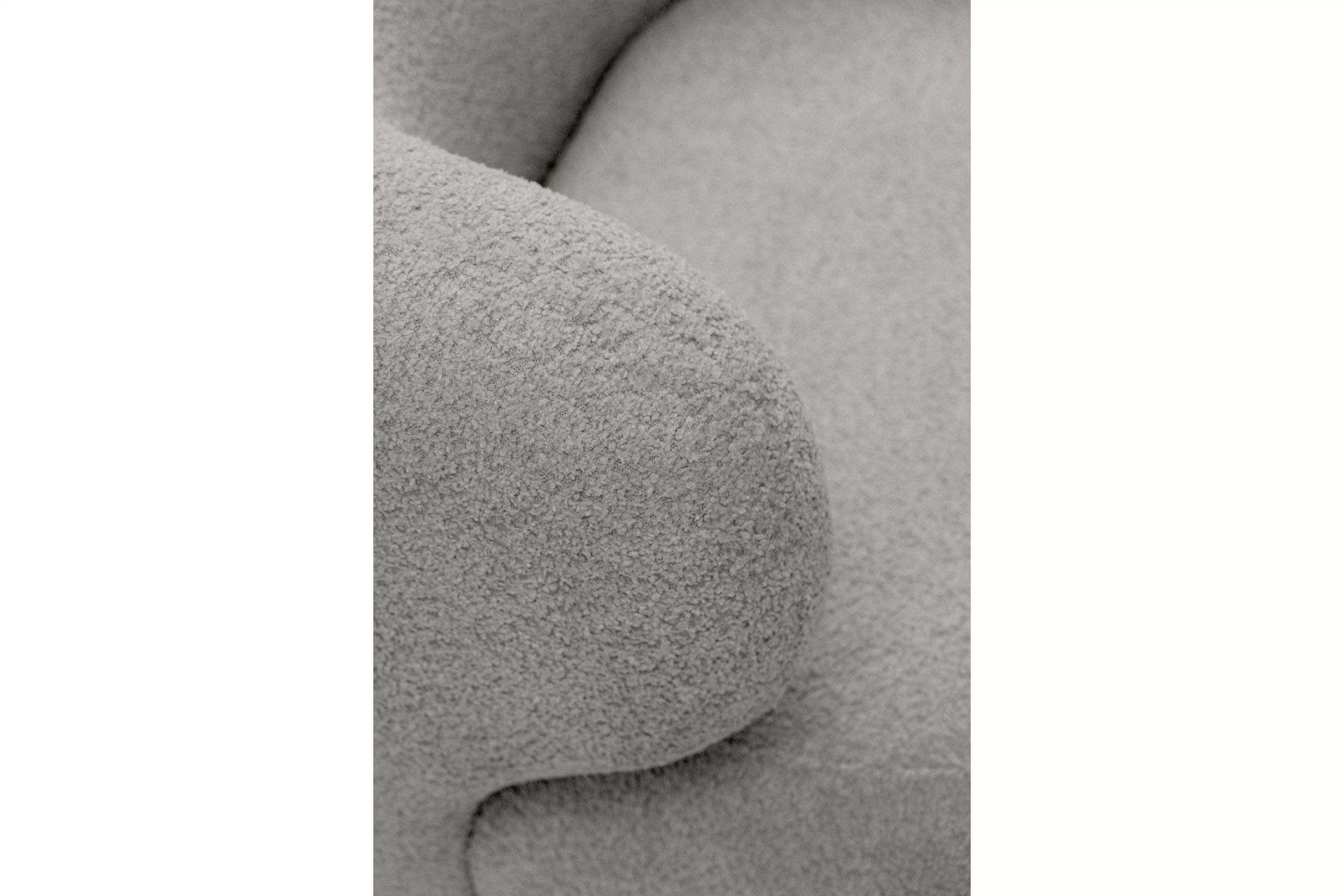 Odpočinkové křeslo Skindi - šedá bouclé Catch Me 24 Křeslo čalouněná Skindi - šedá bukla Catch Me 24