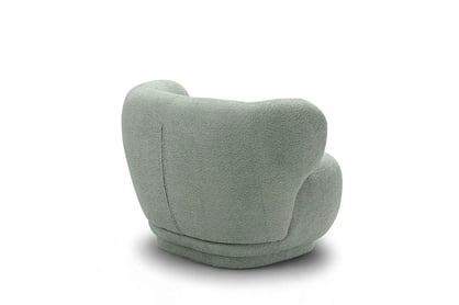 Relaxační křeslo Skindi - zelená bouclé Catch Me 13 Křeslo čalouněná Skindi - zielona bukla Catch Me 13