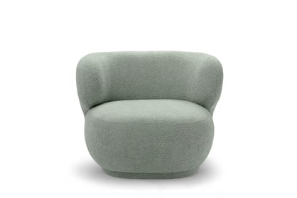 Relaxační křeslo Skindi - zelená bouclé Catch Me 13 Křeslo čalouněná Skindi - zielona bukla Catch Me 13