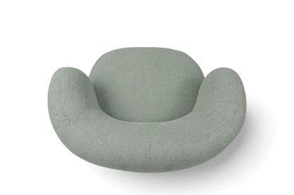 Relaxační křeslo Skindi - zelená bouclé Catch Me 13 Křeslo čalouněná Skindi - zielona bukla Catch Me 13