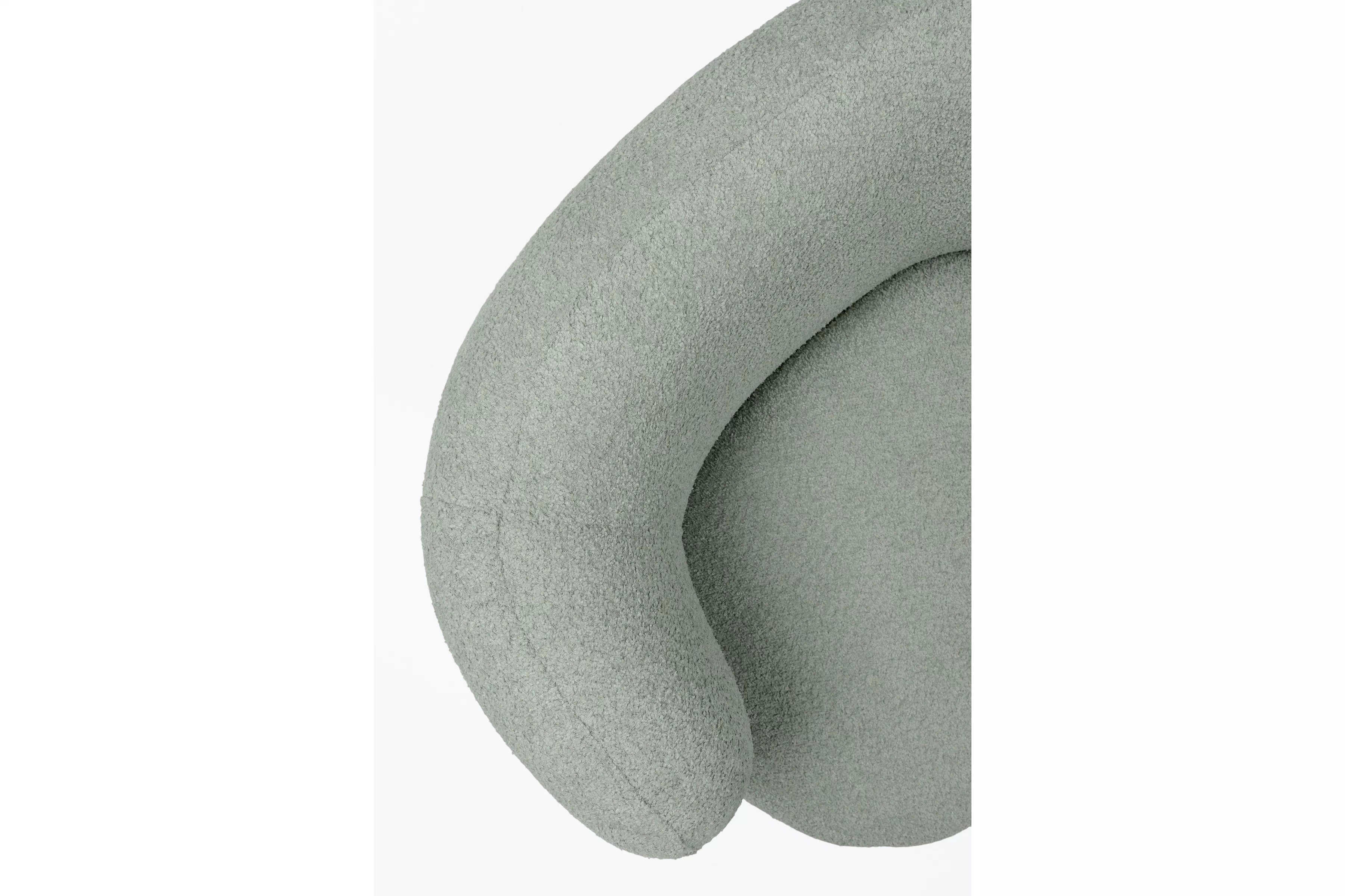 Relaxační křeslo Skindi - zelená bouclé Catch Me 13 Křeslo čalouněná Skindi - zielona bukla Catch Me 13