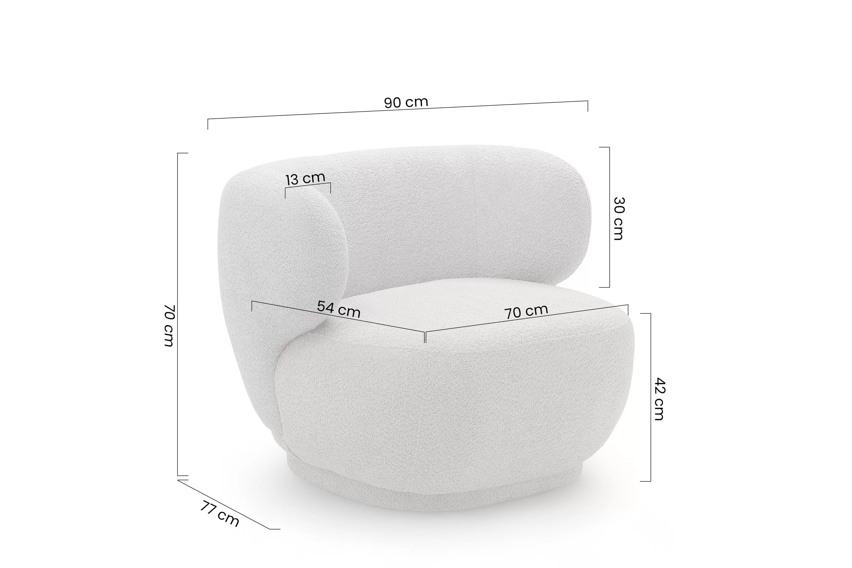 Relaxačné kreslo Skindi Kreslo odpočinkové Skindi 