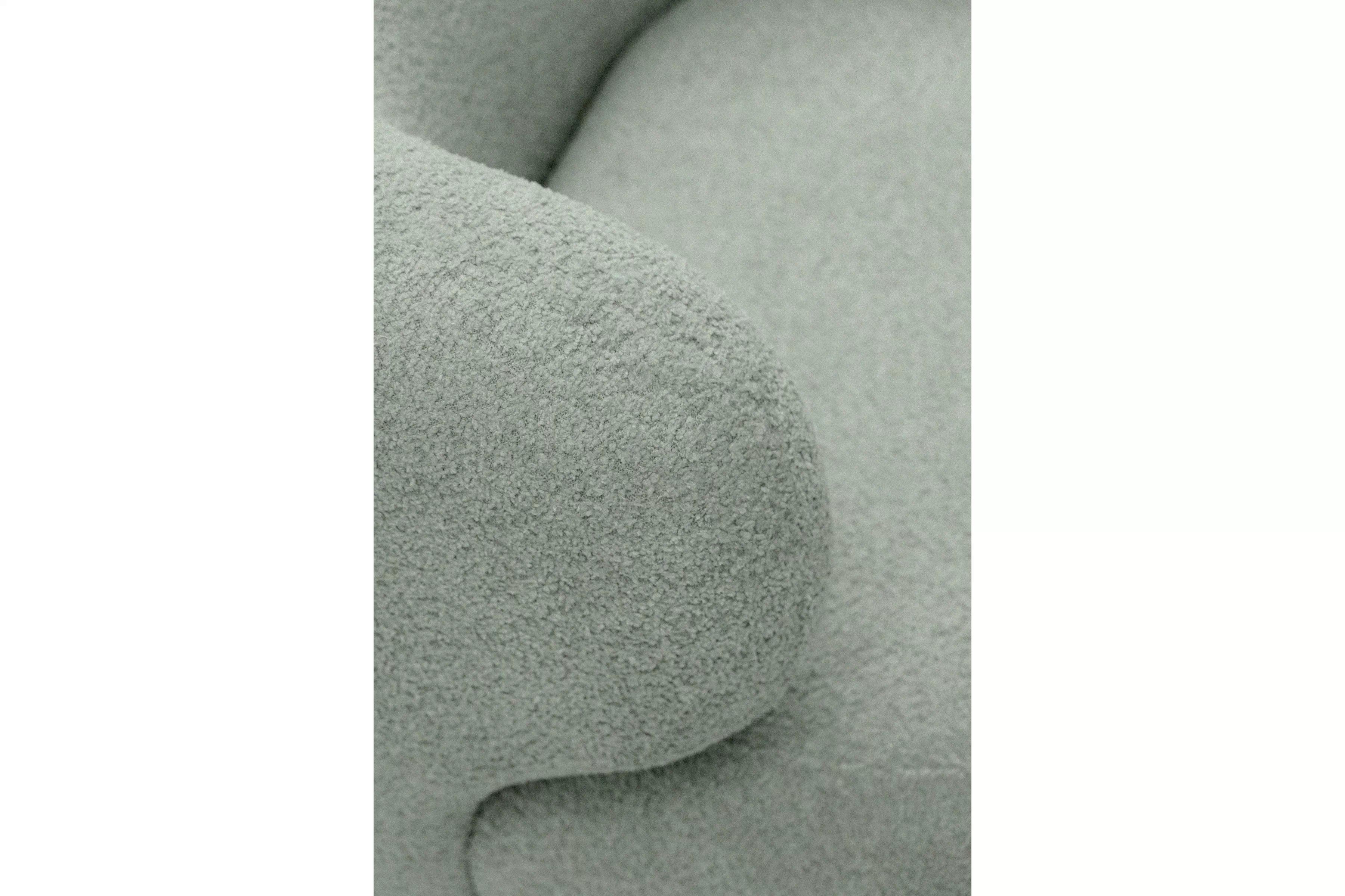 Relaxační křeslo Skindi otočné - zelená bouclé Catch Me 13 Křeslo čalouněná Skindi obrotowy - zielona boucle Catch Me 13