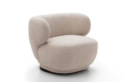 Relaxační křeslo Skindi otočné