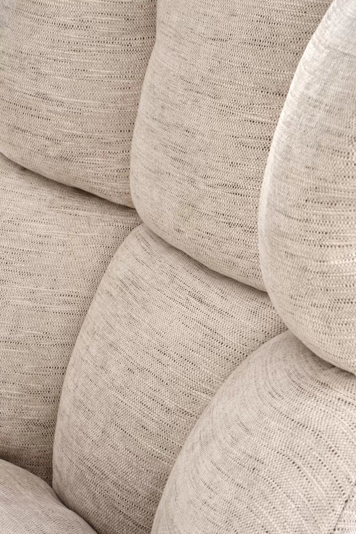 Otočné čalouněné křeslo Soremi - béžová / černé nožky Křeslo čalouněná Soremi obrotowy - béžová / Nohy černá