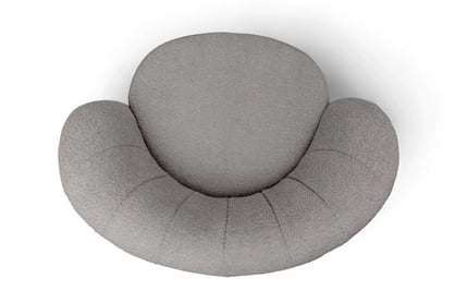 Odpočinkové křeslo Soya - šedá bouclé Catch Me 24 Křeslo čalouněná Soya - šedá boucle Catch Me 24