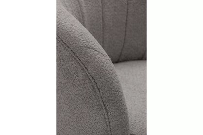 Odpočinkové křeslo Soya - šedá bouclé Catch Me 24 Křeslo čalouněná Soya - šedá boucle Catch Me 24