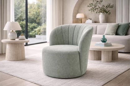 Dizajnové kreslo Soya - zelené buklé Catch Me 13 Kreslo odpočinkové Soya - zelená boucle Catch Me 13