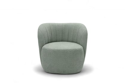 Relaxační křeslo Soya - zelená bouclé Catch Me 13 Křeslo čalouněná Soya - zielona boucle Catch Me 13