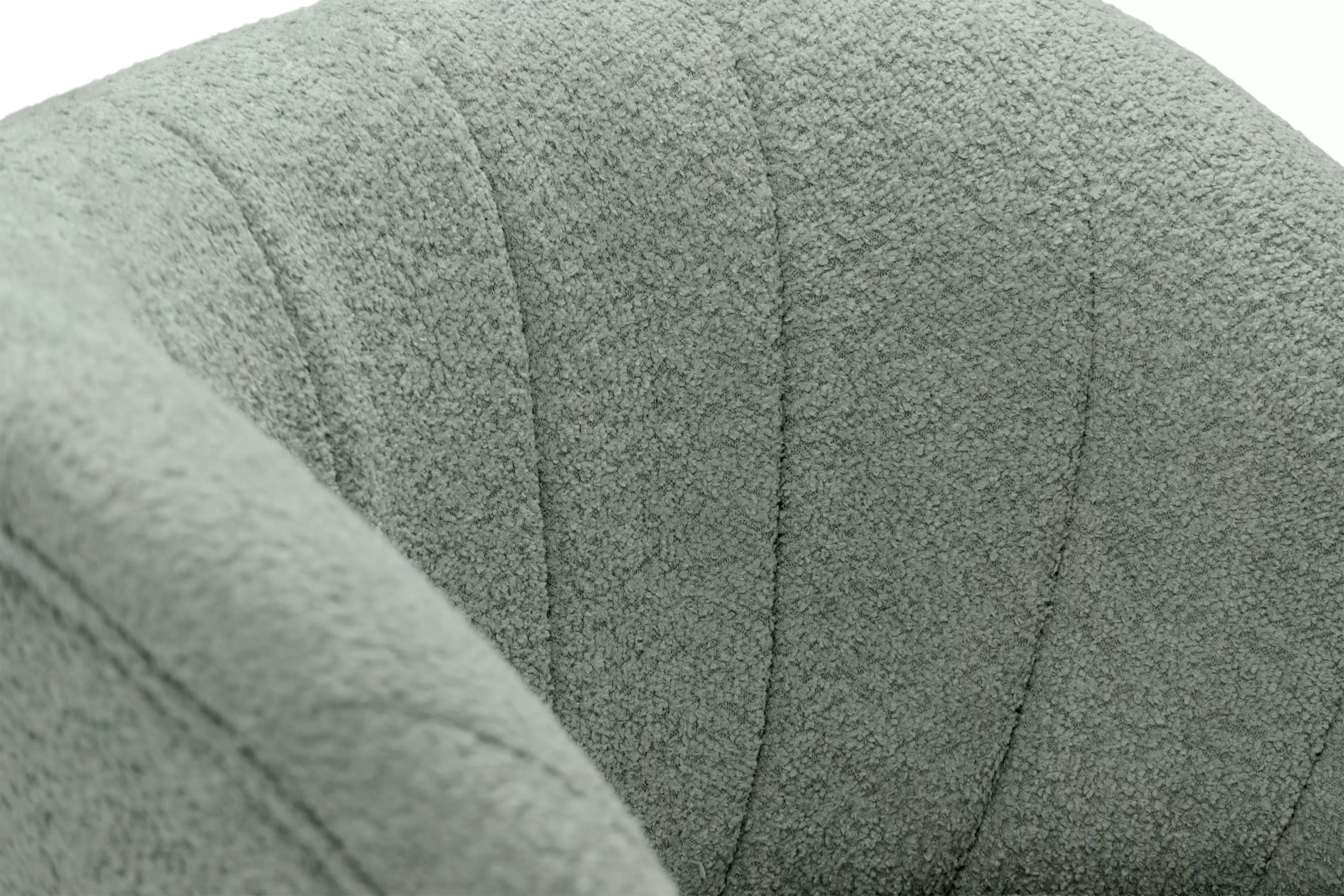 Relaxační křeslo Soya otočné - zelená bouclé Catch Me 13 Křeslo čalouněná Soya obrotowy - zielona bocule Catch Me 13