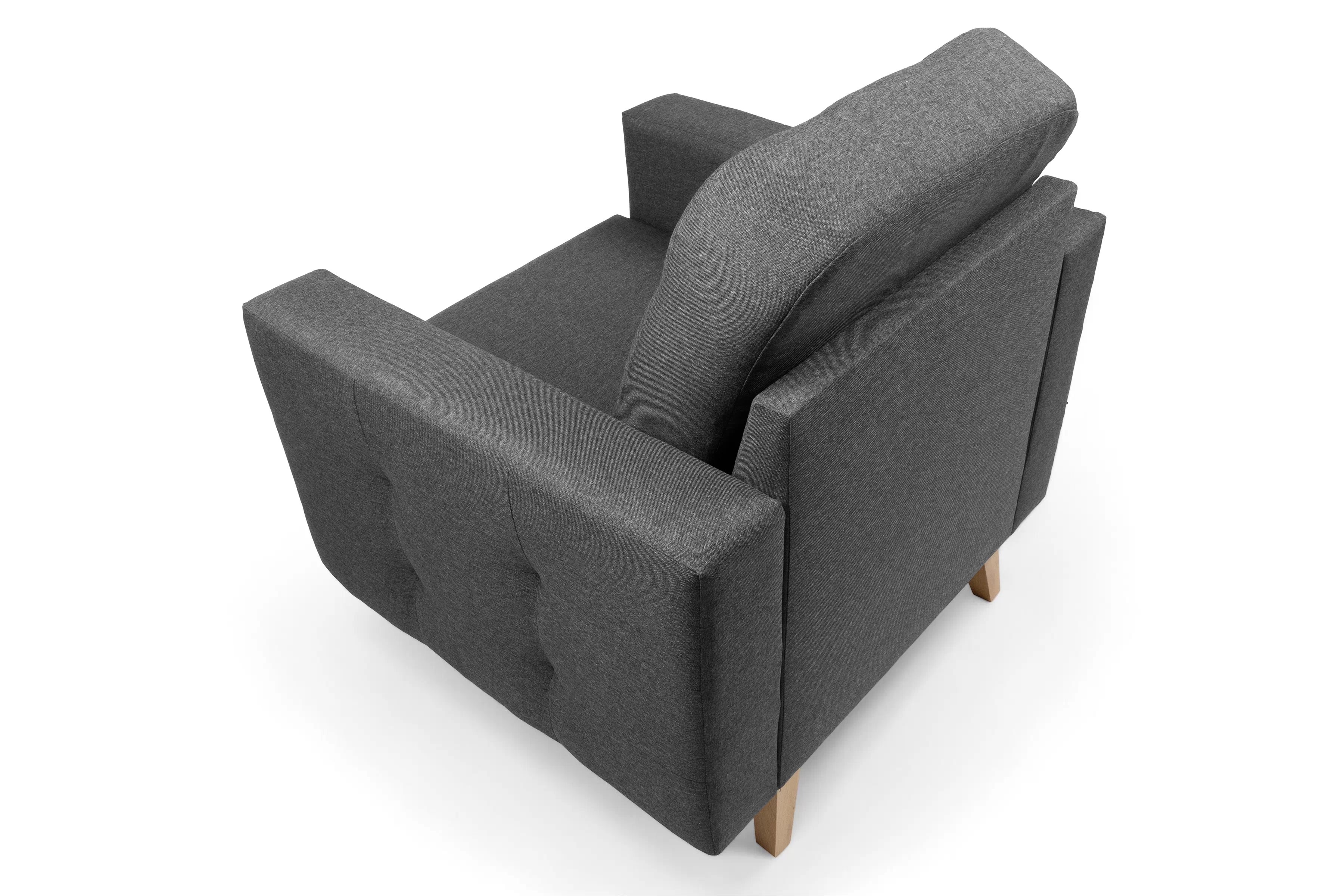 Kreslo Vanisa Kreslo odpočinkové Vanisa z drewnianymi nogami