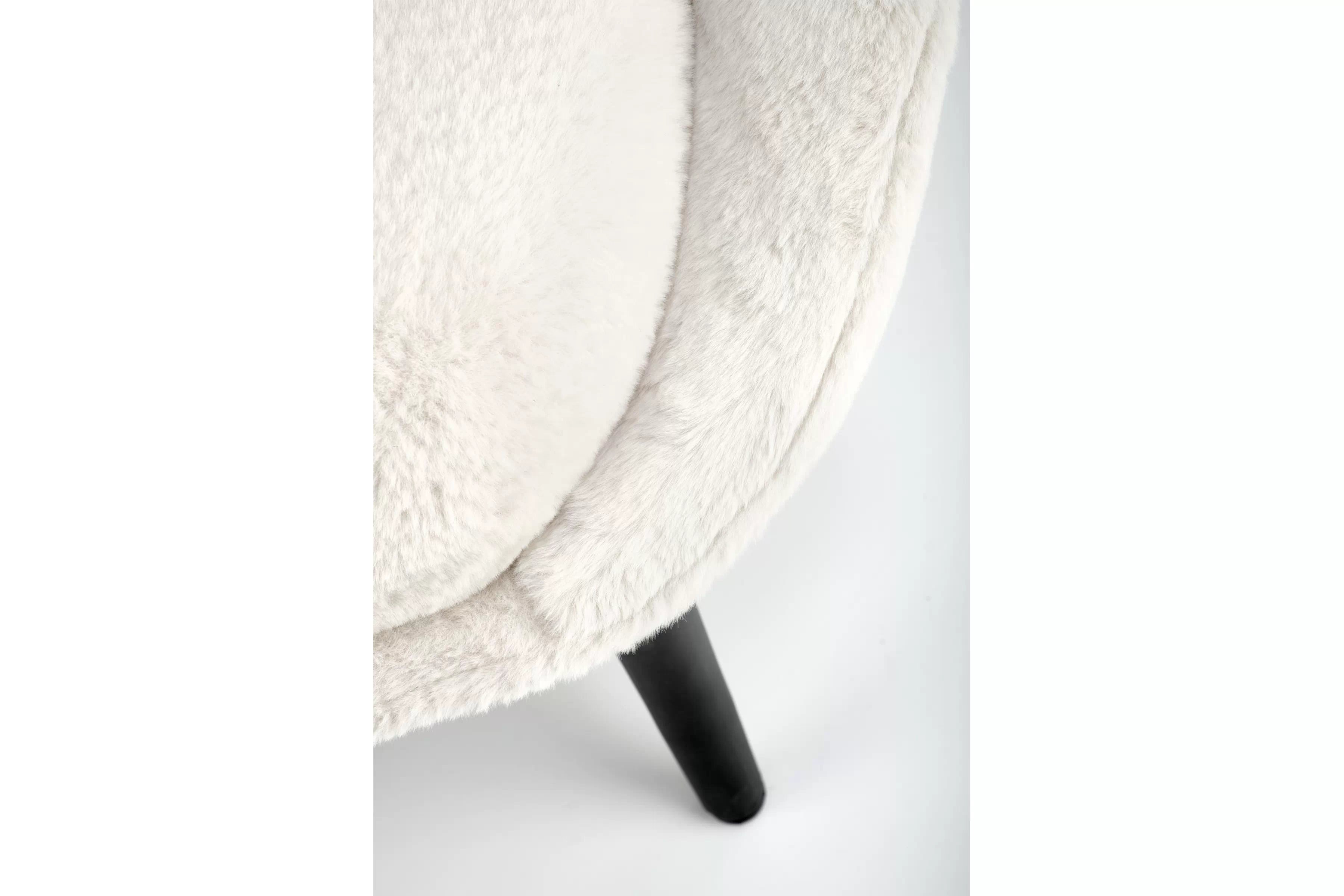 Relaxačné kreslo Velmina - krémový zamat Kreslo odpočinkové Velmina - Krémový plusz