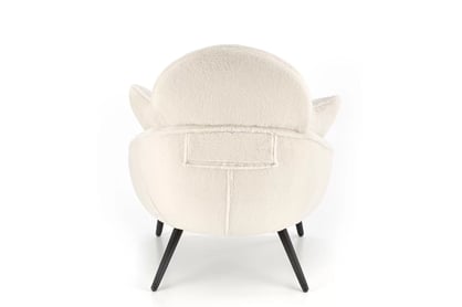 Relaxačné kreslo Velmina - krémový zamat Kreslo odpočinkové Velmina - Krémový plusz