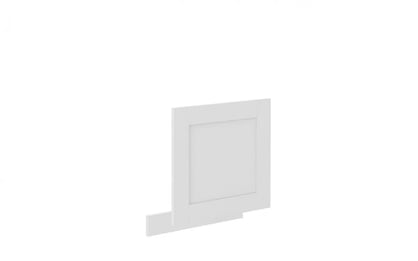 Přední panel myčky Framilo 60 cm ZM 570x596 s odkrytým panelem - bílá