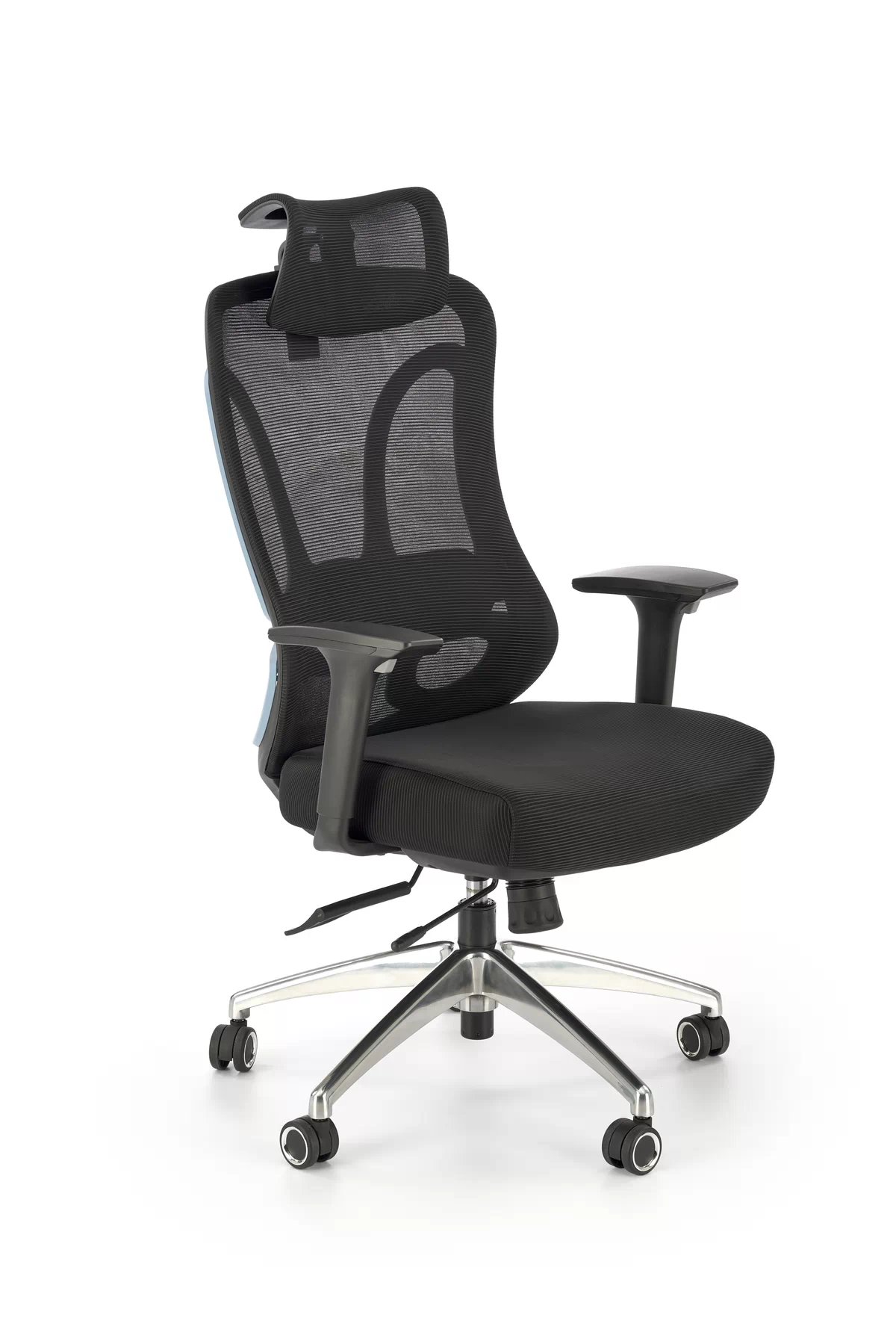 Ergonomické kreslo Beliani - čierne gilberto Kreslo kancelárske Čierny (1p=1szt)