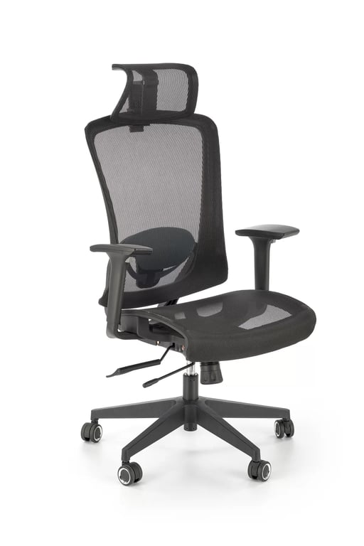 Ergonomické křeslo Tamali - černé goliat Křeslo gabinetowy Černý (1p=1szt)