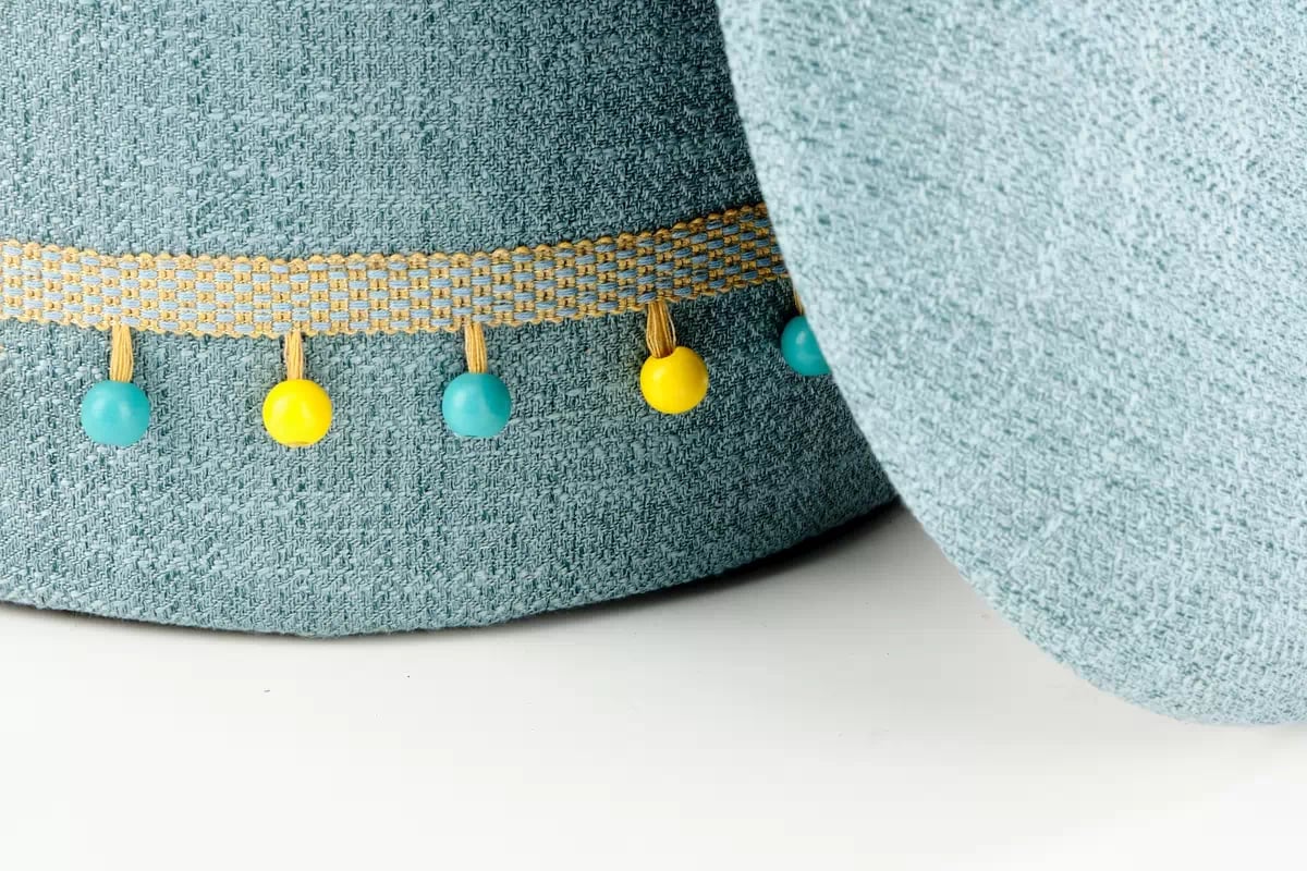 Taburetky GRADO - svetlomodrá - 2 ks grado Komplet 2 puf, svetlý Modrý