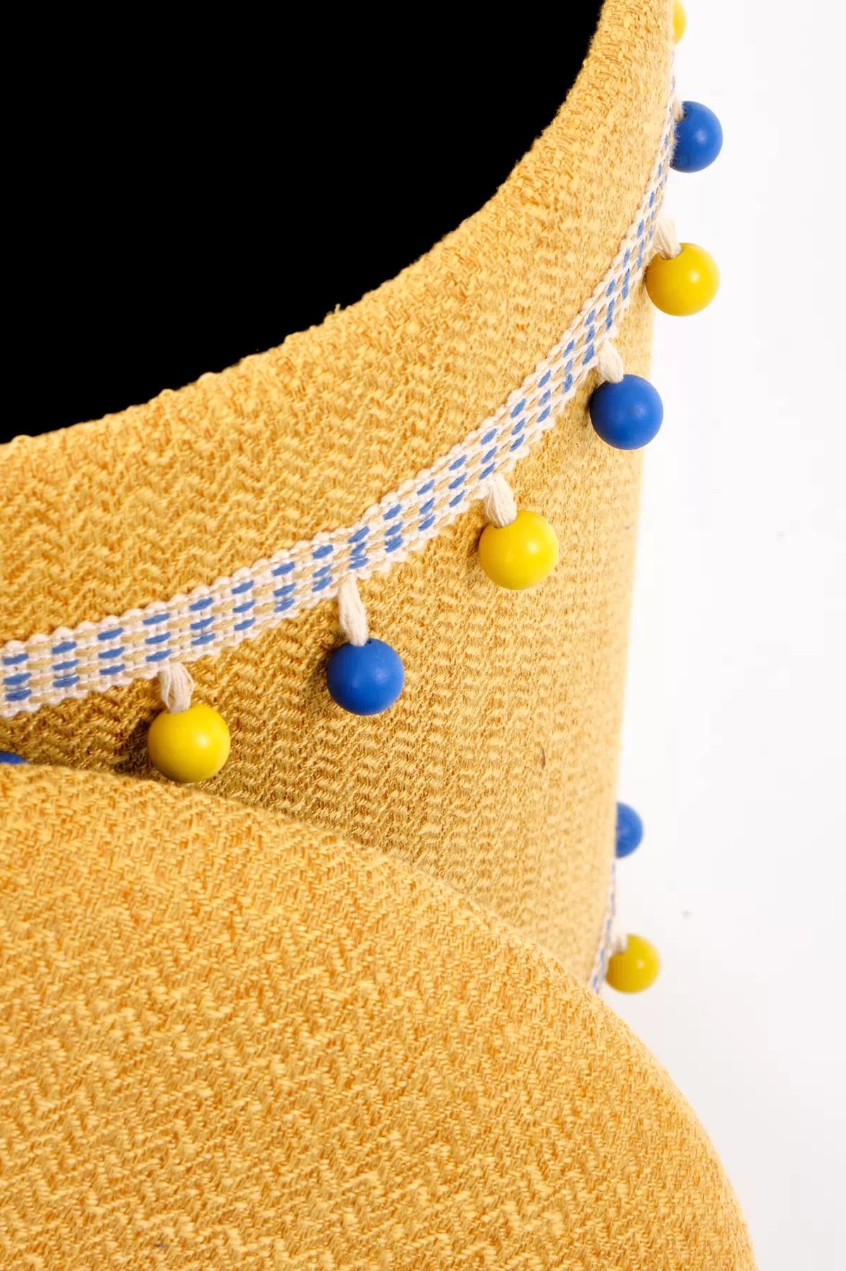 Sada taburetů Grado -2 ks - žlutá grado Komplet 2 puf, žlutý