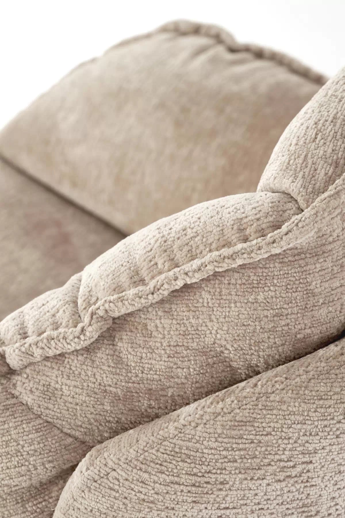 Relaxačné kreslo Odilo - béžová / chróm guido Kreslo odpočinkové béžový