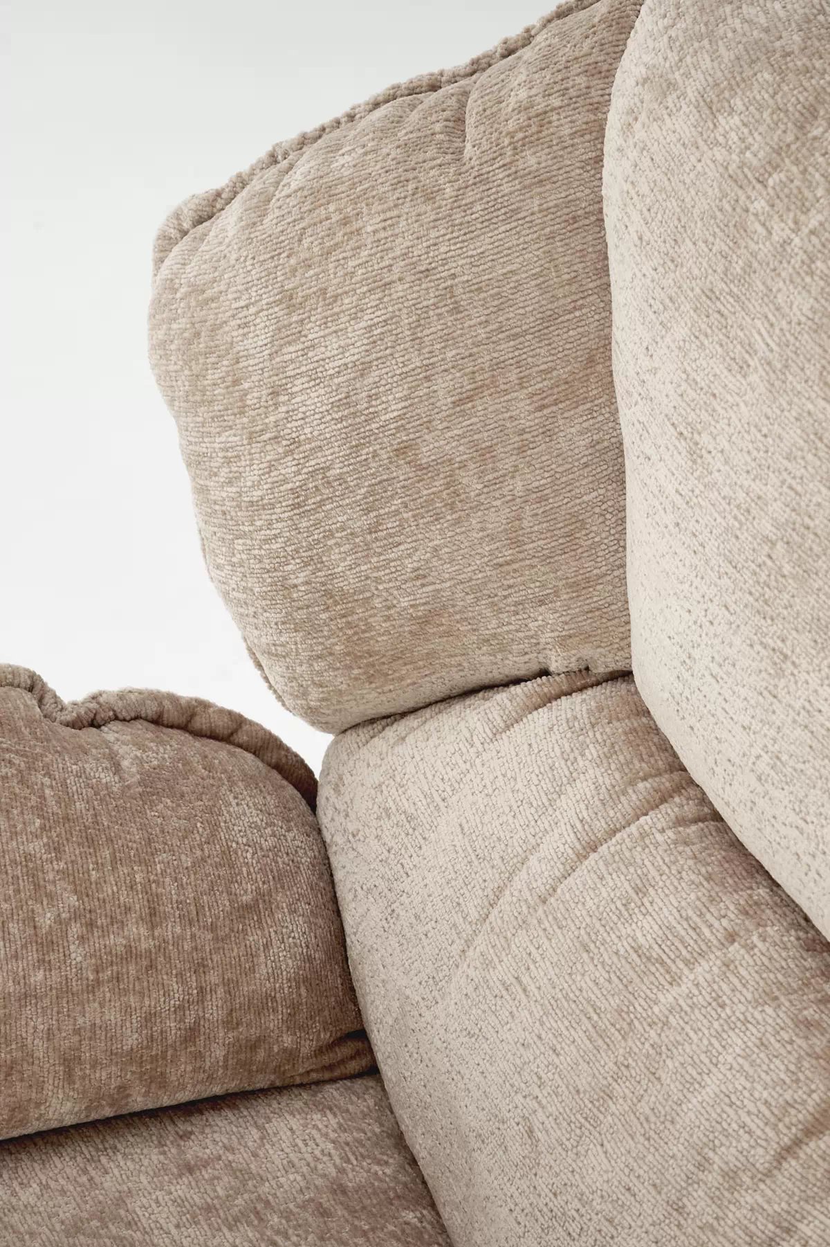 Relaxačné kreslo Odilo - béžová / chróm guido Kreslo odpočinkové béžový