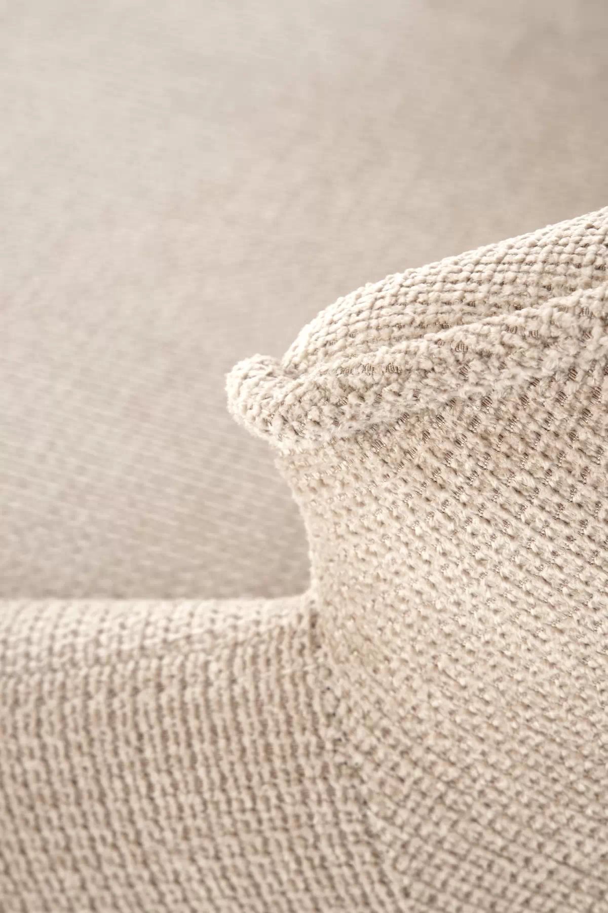 Barová židle H122 - béžová pletenina Vardo 28 / černé nohy h122 Barová židle Nohy - černá, Sedák - béžová