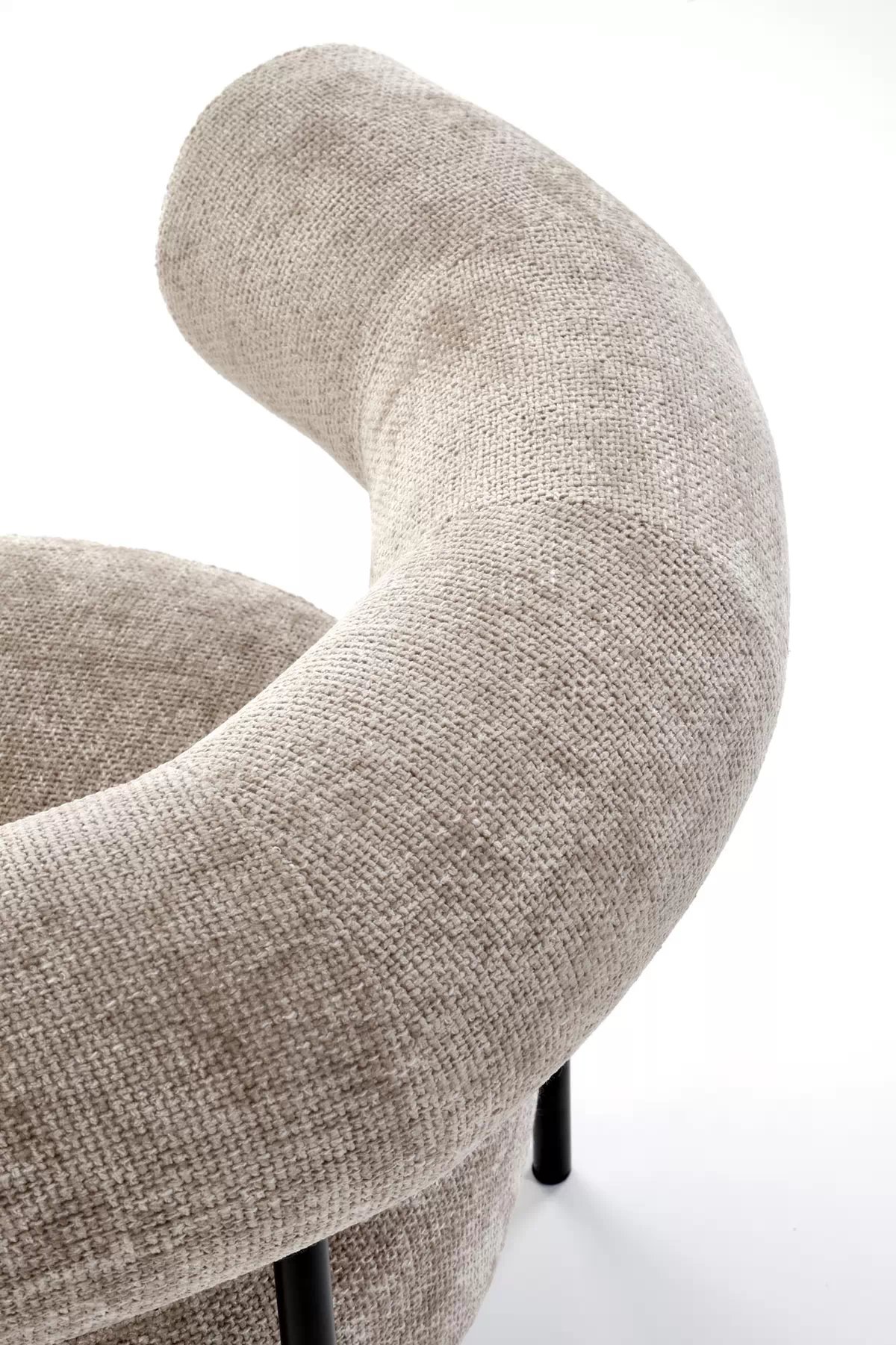 Křeslo Hazard - béžová Haga 30 / černé nožky hazard Křeslo odpočinkové, béžová