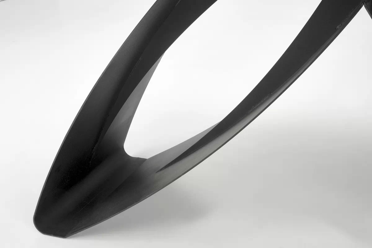 Rozkládací stůl Morvian 180-260x90 cm - černý mramor / černá hilario Stůl rozkládací, Deska - černá mramor, Nohy - černá